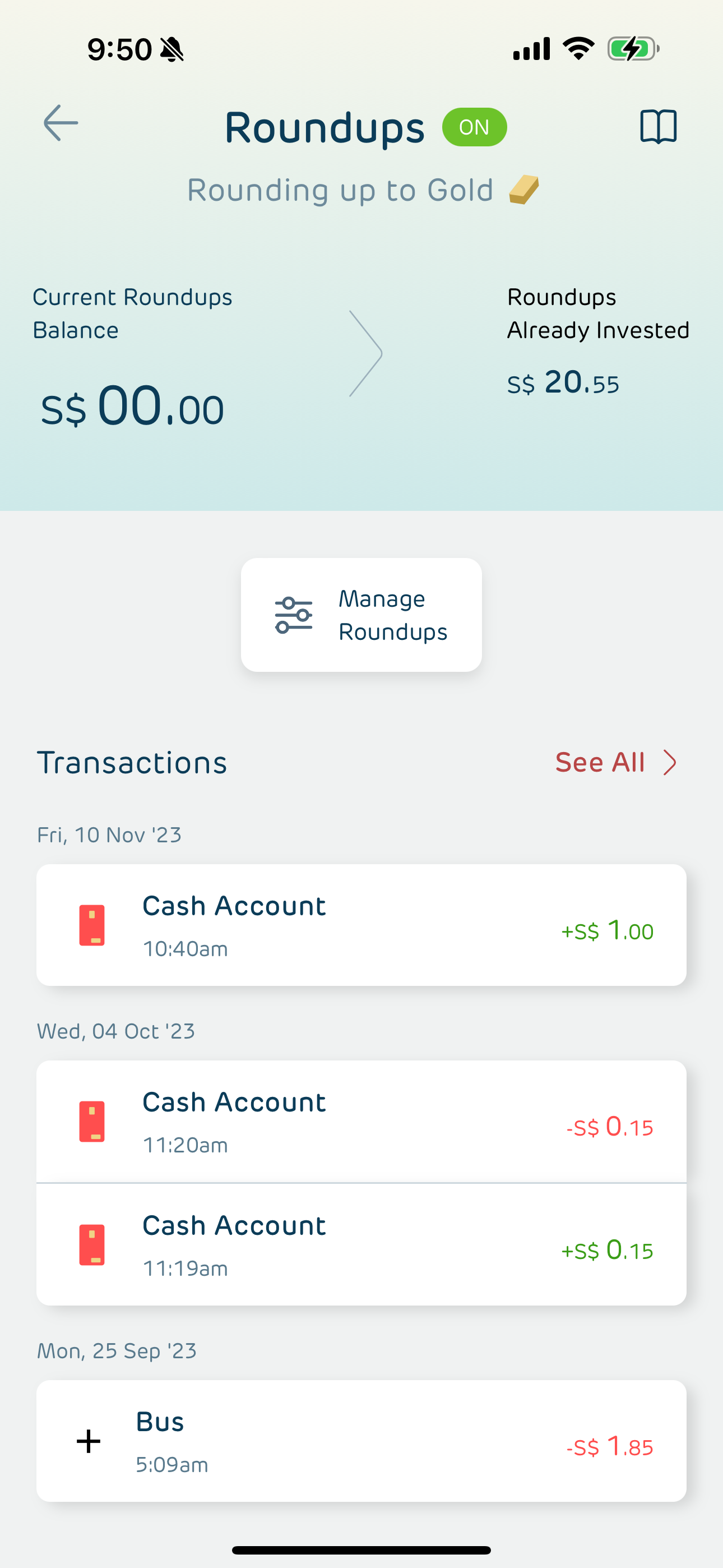 What is my Hugosave Roundups Dashboard? – Help Centre